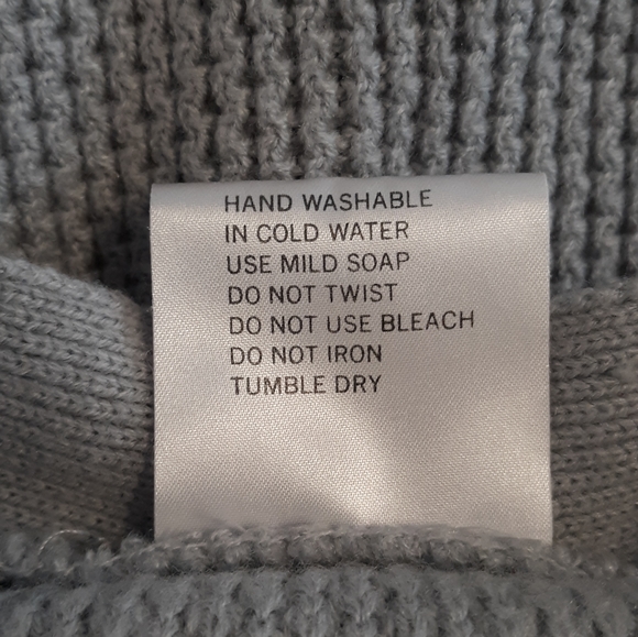 BELES GRAY/GREEN PATTERNED CARDIGAN, M - Picture 7 of 7